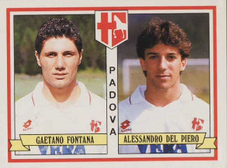 Alessandro Del Piero 1994 Panini Calciatori