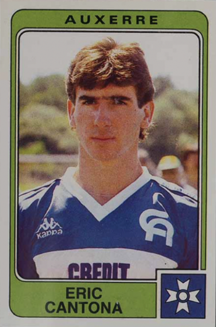 Eric Cantona 1986 Panini Football