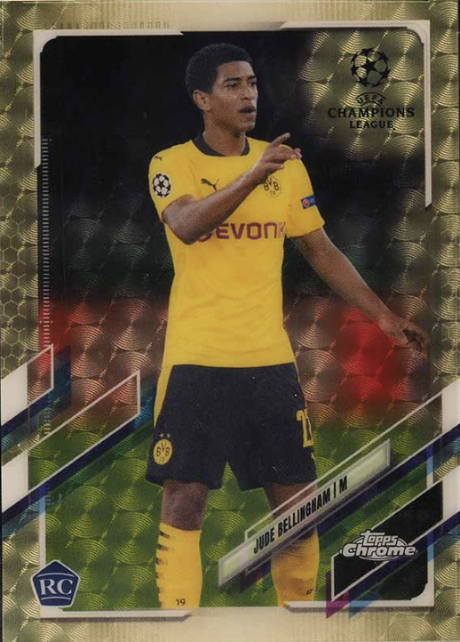 Jude Bellingham 2020 Topps Chrome