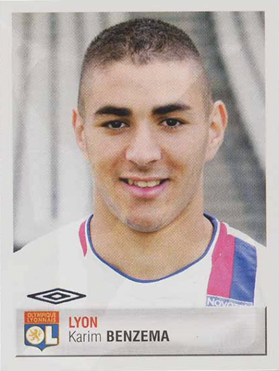 Karim Benzema 2006 Panini Foot