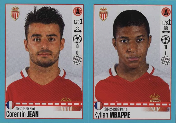 Kylian Mbappè 2016 Panini Foot