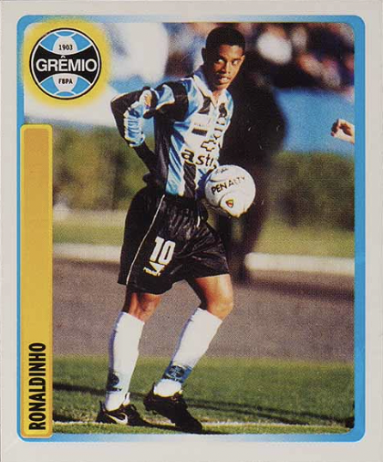 Ronaldinho 1999 Panini Campeonato Brasileiro